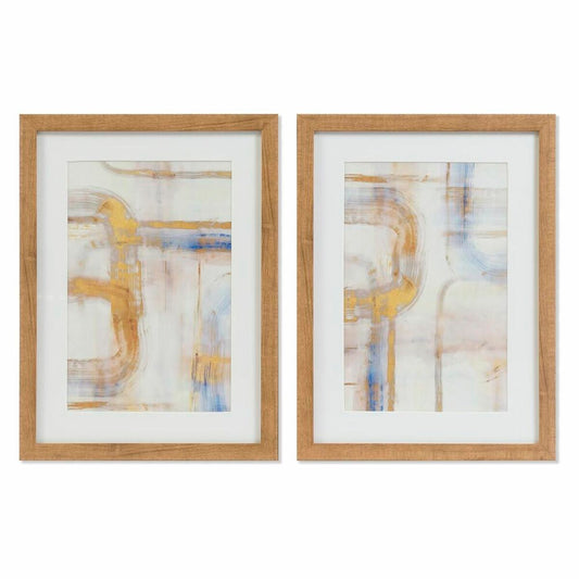 Painting DKD Home Decor Crystal polystyrene 30 x 3 x 40 cm-0
