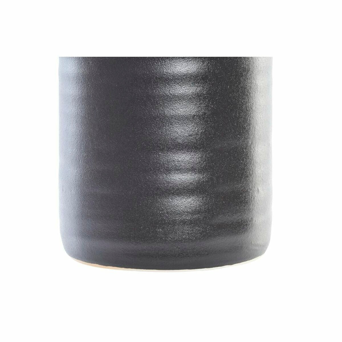 Vase DKD Home Decor Black Porcelain Modern 13 x 13 x 32 cm-2
