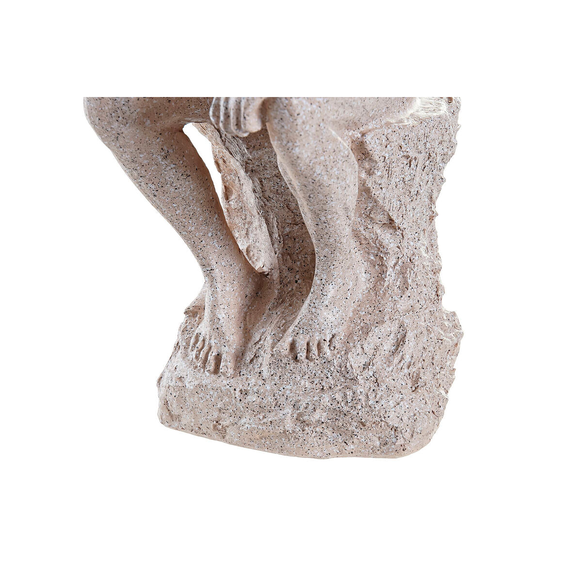 Decorative Figure DKD Home Decor The Thinker Beige Men 12 x 11 x 25 cm-1