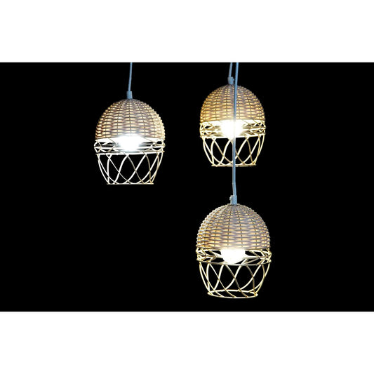 Ceiling Light DKD Home Decor White Light brown 220 V 50 W (38 x 38 x 75 cm)-1