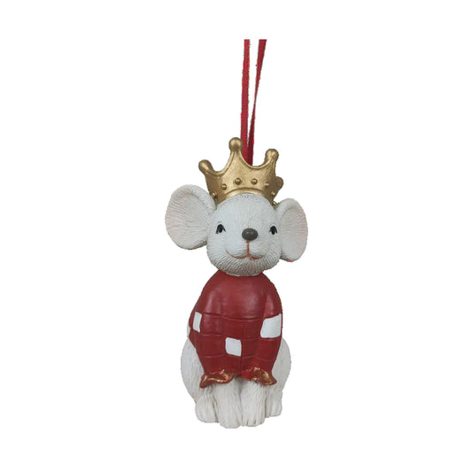 Christmas bauble DKD Home Decor Resin animals (4,5 x 4 x 7 cm) (6 Units)-0