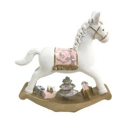 Christmas bauble DKD Home Decor Horse Resin (14 x 3,5 x 14 cm) (2 Units)-1