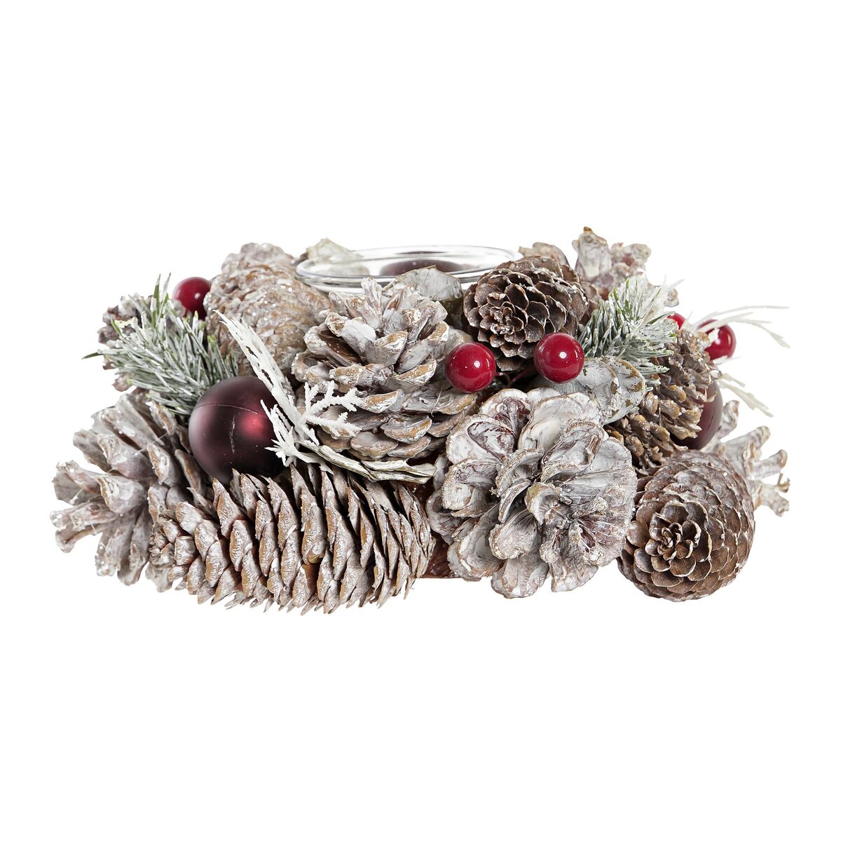 Christmas Candle Holder DKD Home Decor (19 x 19 x 9 cm)-2