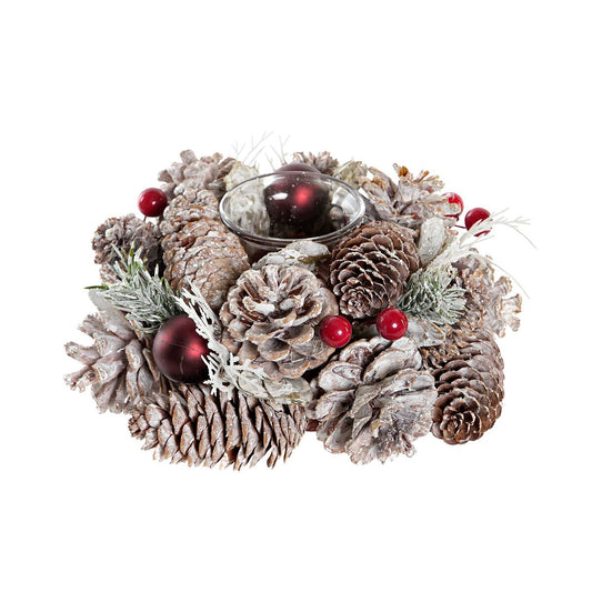 Christmas Candle Holder DKD Home Decor (19 x 19 x 9 cm)-0