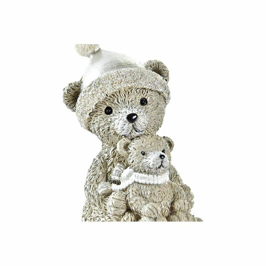 Christmas bauble DKD Home Decor Resin Bear (10 x 4 x 9,5 cm) (2 Units)-1