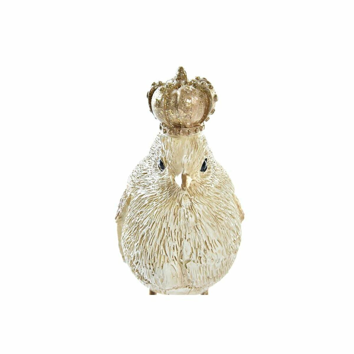 Christmas bauble DKD Home Decor Resin Bird (11 x 5 x 9,5 cm) (2 Units)-1