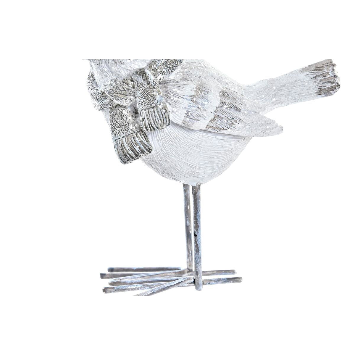 Christmas bauble DKD Home Decor Resin Bird (10,5 x 5,5 x 10,5 cm) (2 Units)-2