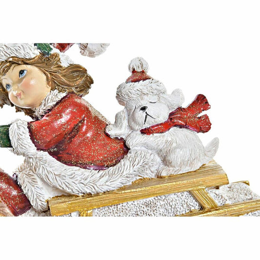 Christmas bauble DKD Home Decor Resin (13 x 6 x 10,5 cm) (2 Units)-1