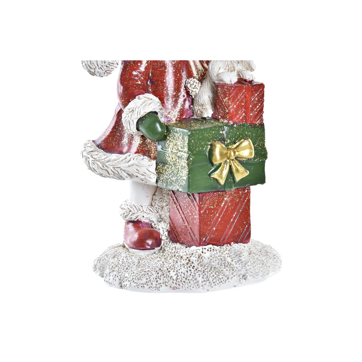 Christmas bauble DKD Home Decor Resin Girls (6,5 x 6,5 x 12 cm) (2 Units)-2