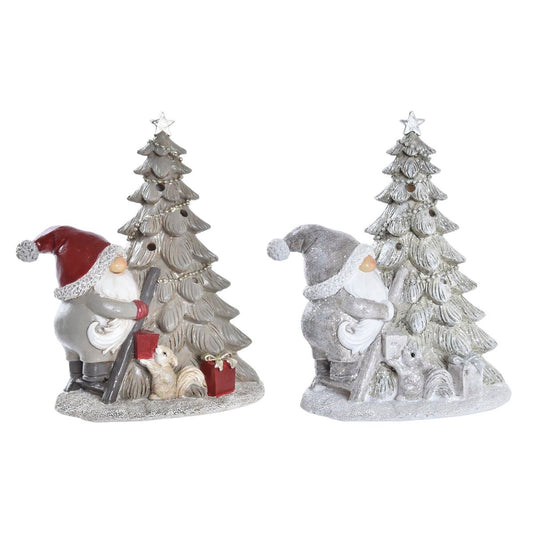 Christmas bauble DKD Home Decor Tree Resin (15 x 10 x 18 cm) (2 Units)-0