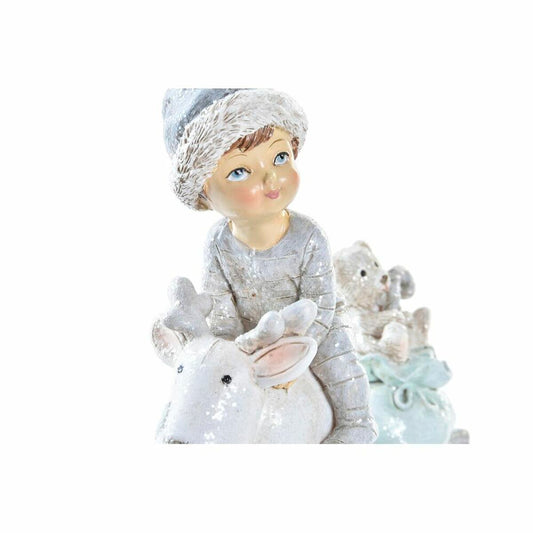 Christmas bauble DKD Home Decor Resin Boys (13 x 6 x 13,5 cm) (2 Units)-1
