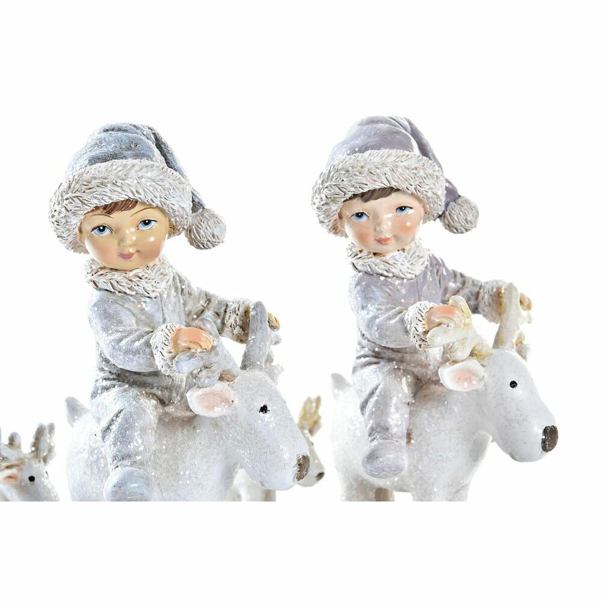 Christmas bauble DKD Home Decor Resin (17 x 7,5 x 13,5 cm) (2 Units)-1