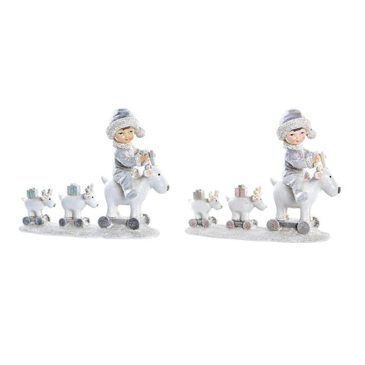 Christmas bauble DKD Home Decor Resin (17 x 7,5 x 13,5 cm) (2 Units)-0
