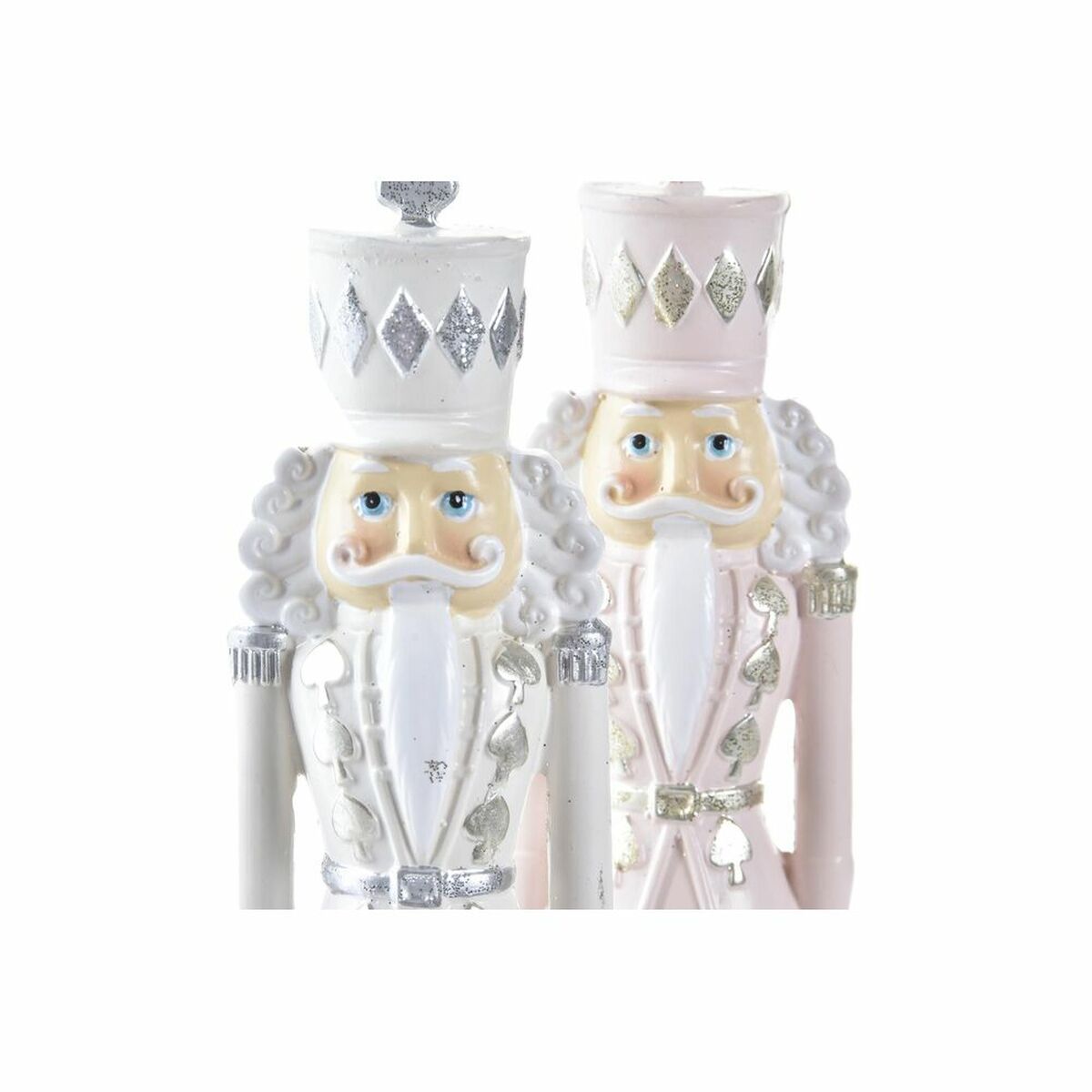 Christmas bauble DKD Home Decor Resin Nutcracker (4,5 x 4 x 17 cm) (2 Units)-1