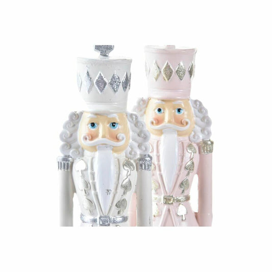 Christmas bauble DKD Home Decor Resin Nutcracker (4,5 x 4 x 17 cm) (2 Units)-1