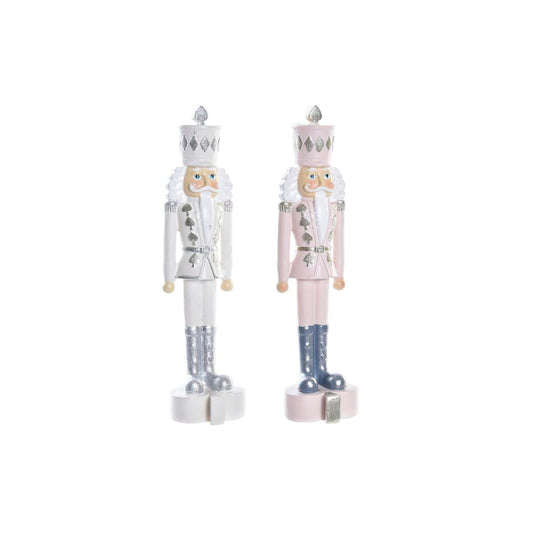 Christmas bauble DKD Home Decor Resin Nutcracker (4,5 x 4 x 17 cm) (2 Units)-0