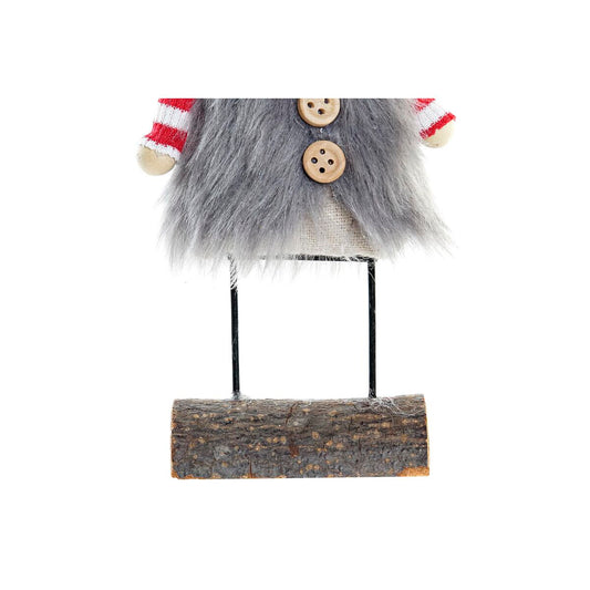 Christmas bauble DKD Home Decor Polyester Reindeer (8 x 5 x 23 cm) (2 Units)-1