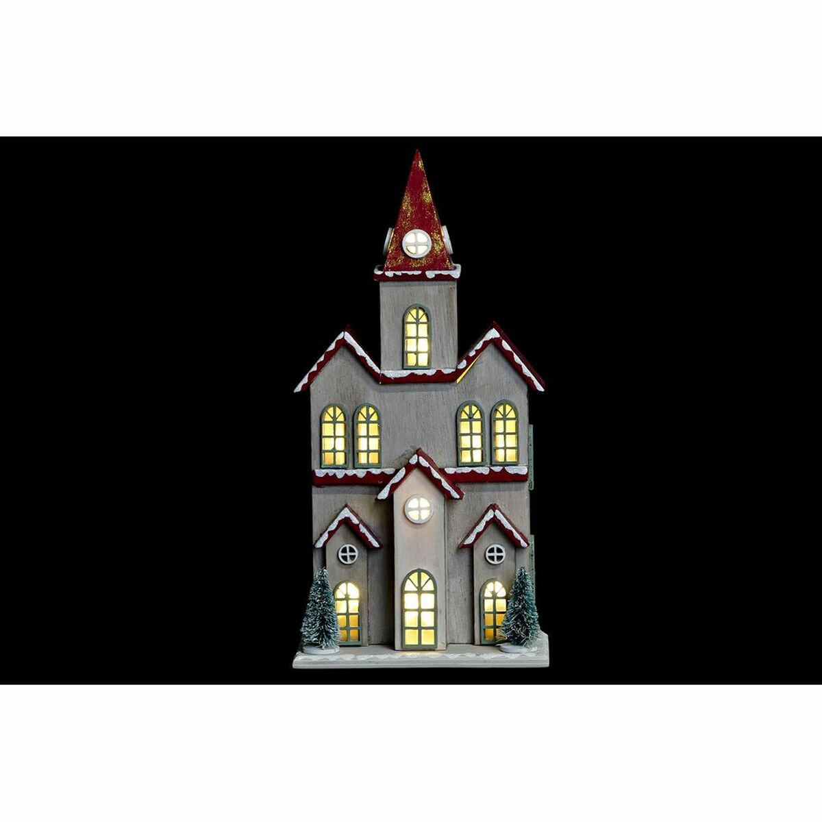 Christmas bauble DKD Home Decor House MDF (13 x 8 x 28 cm) (2 Units)-2