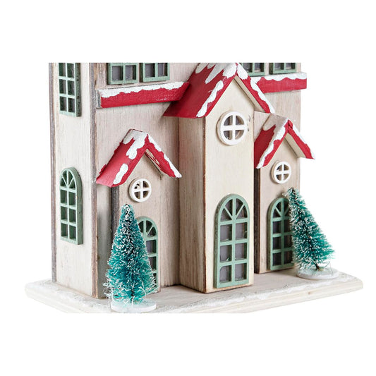 Christmas bauble DKD Home Decor House MDF (13 x 8 x 28 cm) (2 Units)-1
