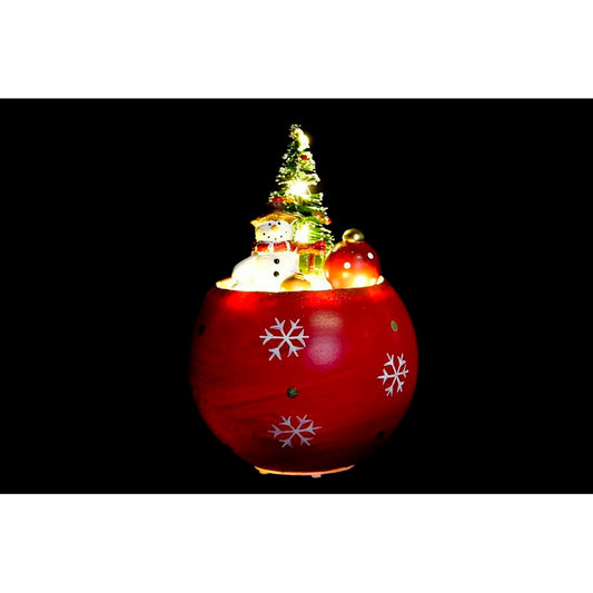 Christmas bauble DKD Home Decor MDF (8 x 8 x 11 cm) (3) (3 Units)-1