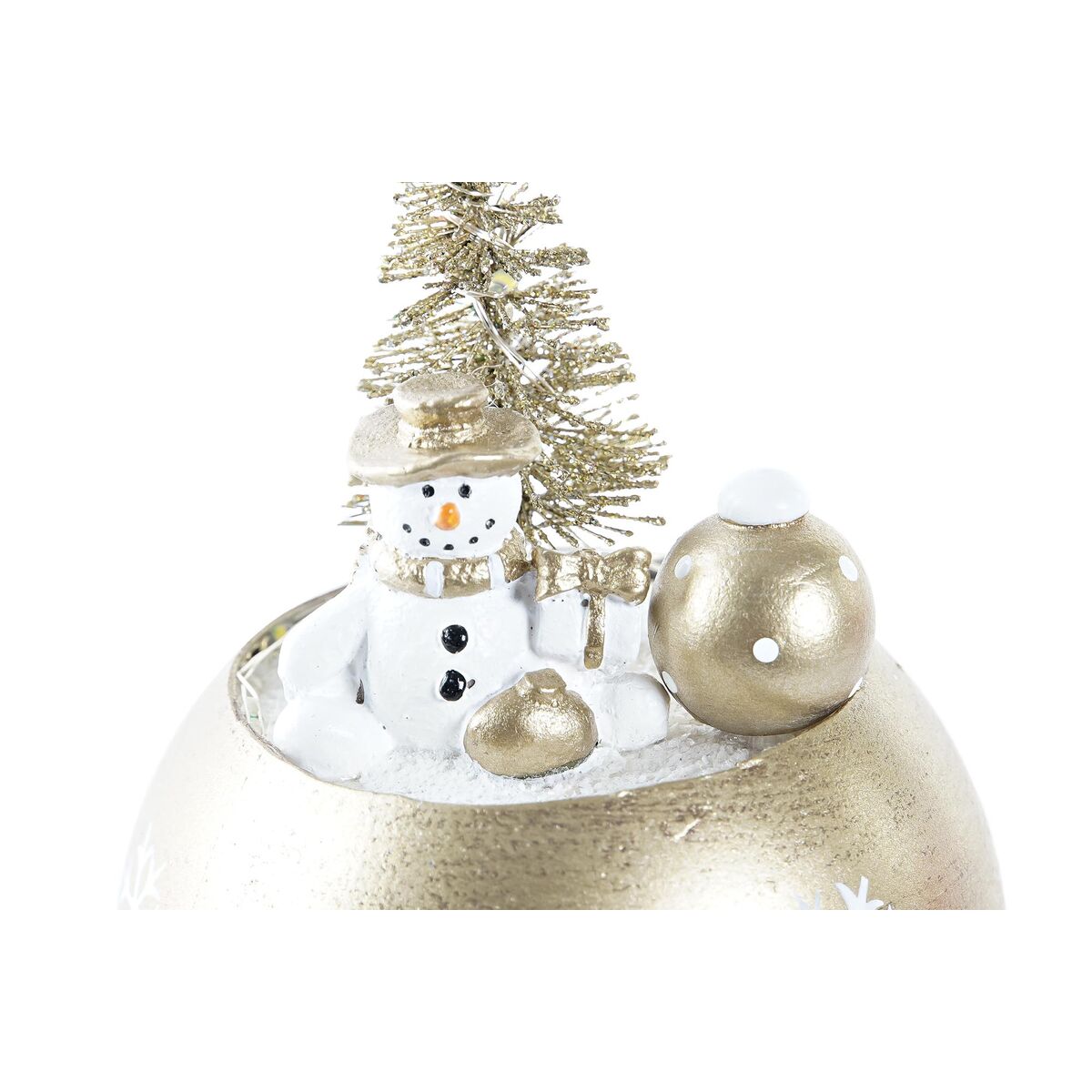 Christmas bauble DKD Home Decor MDF (8 x 8 x 11 cm) (3) (3 Units)-3