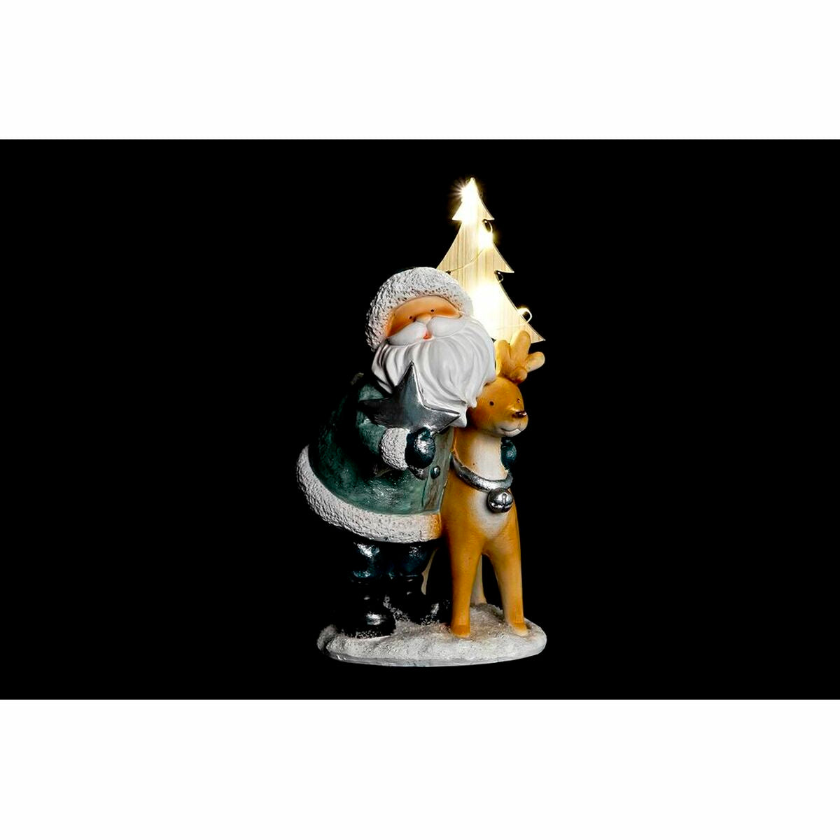 Christmas bauble DKD Home Decor Resin (15,5 x 15,5 x 28 cm) (2 Units)-3