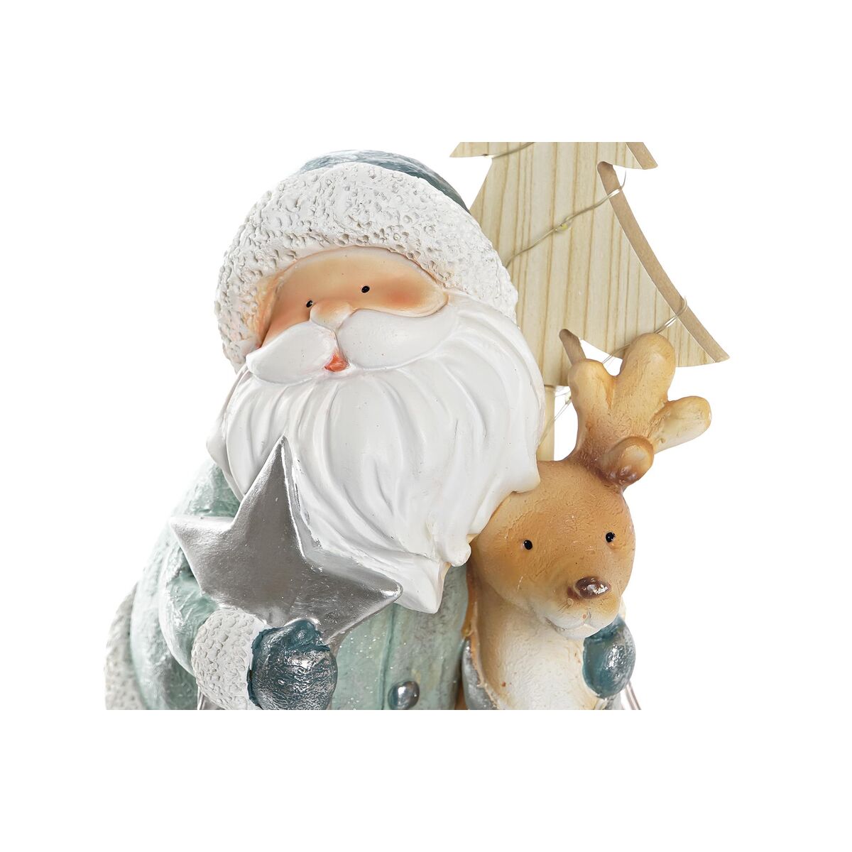 Christmas bauble DKD Home Decor Resin (15,5 x 15,5 x 28 cm) (2 Units)-2