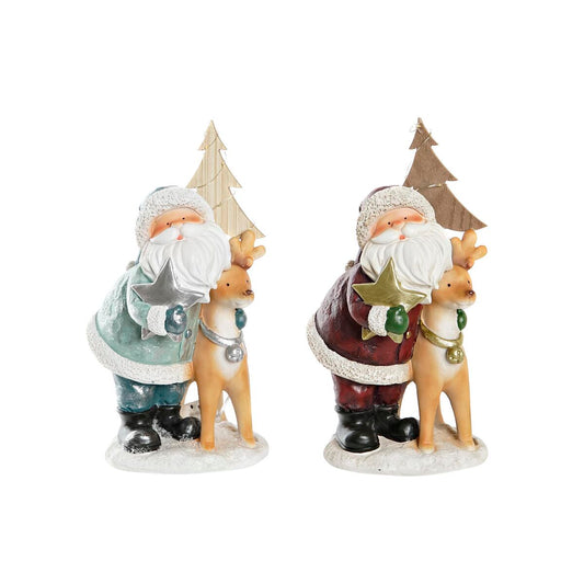 Christmas bauble DKD Home Decor Resin (15,5 x 15,5 x 28 cm) (2 Units)-0