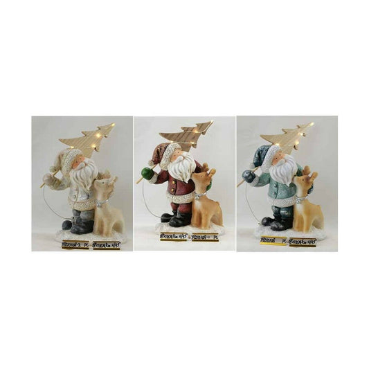 Christmas bauble DKD Home Decor Resin (18 x 11 x 23,5 cm) (3 Units)-1