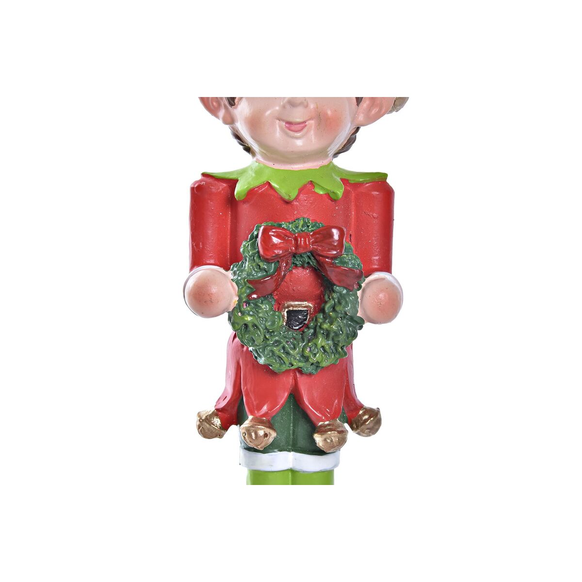 Christmas bauble DKD Home Decor Resin Elf (5 x 4 x 14 cm) (3 Units)-1
