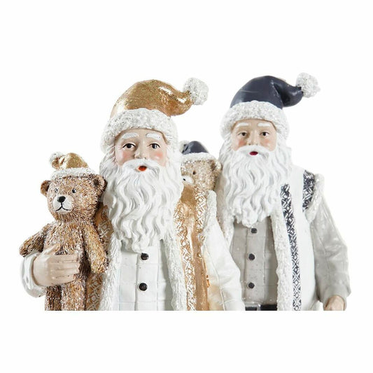 Christmas bauble DKD Home Decor Resin Father Christmas (12 x 9 x 27 cm) (2 Units)-1