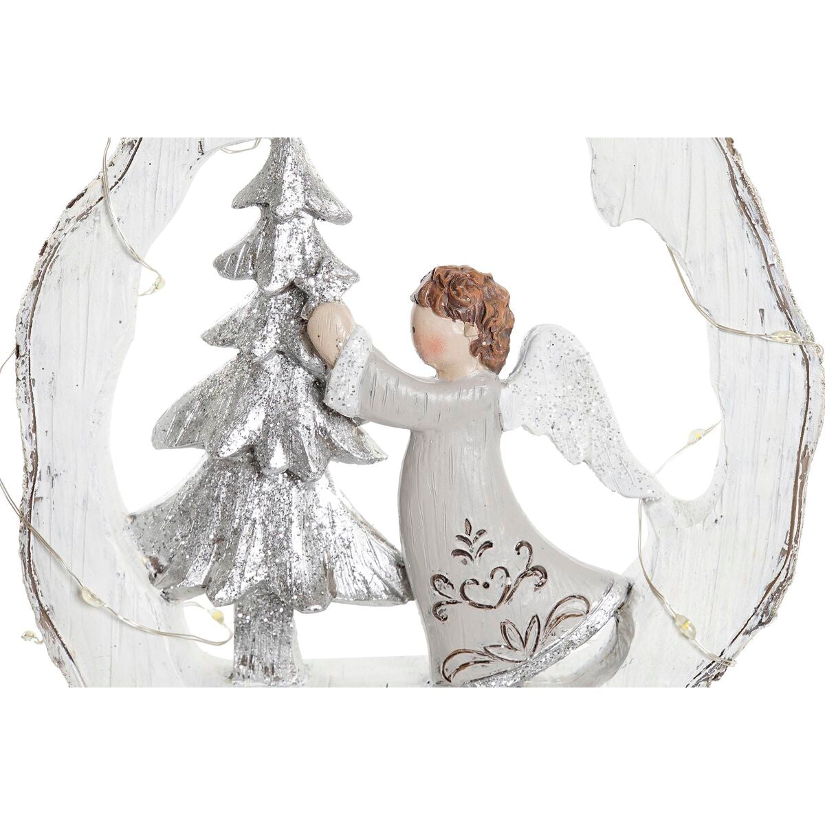 Christmas bauble DKD Home Decor Resin (17 x 4,5 x 19 cm) (2 Units)-3