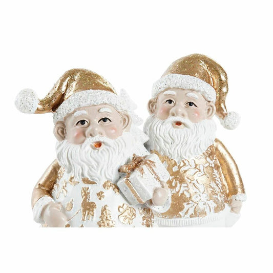 Christmas bauble DKD Home Decor Resin Father Christmas (8 x 6 x 13,5 cm) (2 Units)-1