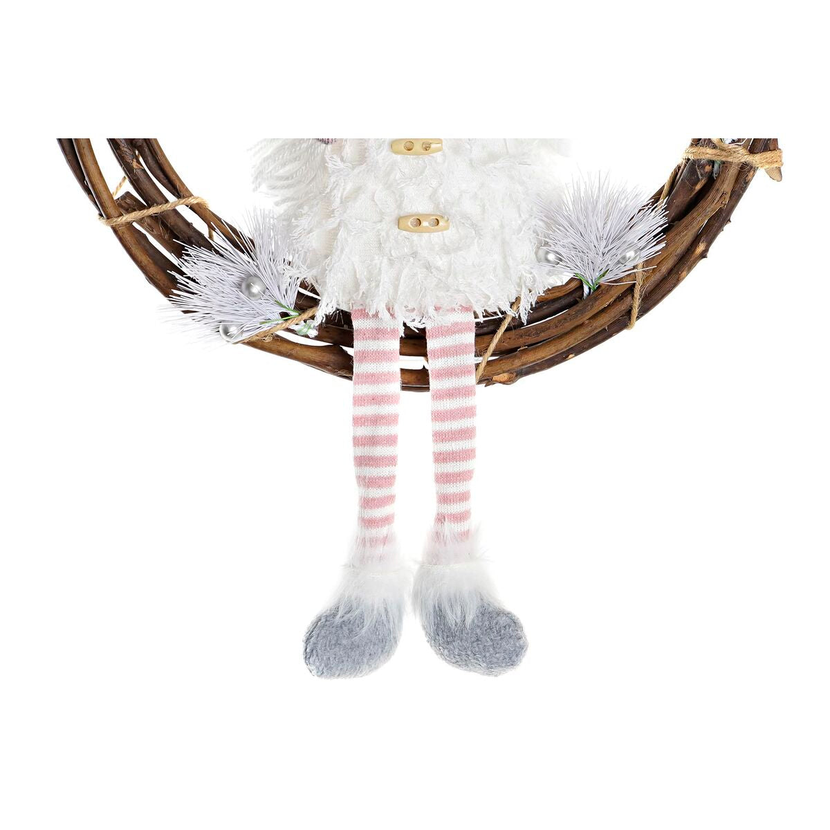 Christmas bauble DKD Home Decor Rattan (37 x 10 x 38 cm) (3 Units)-2