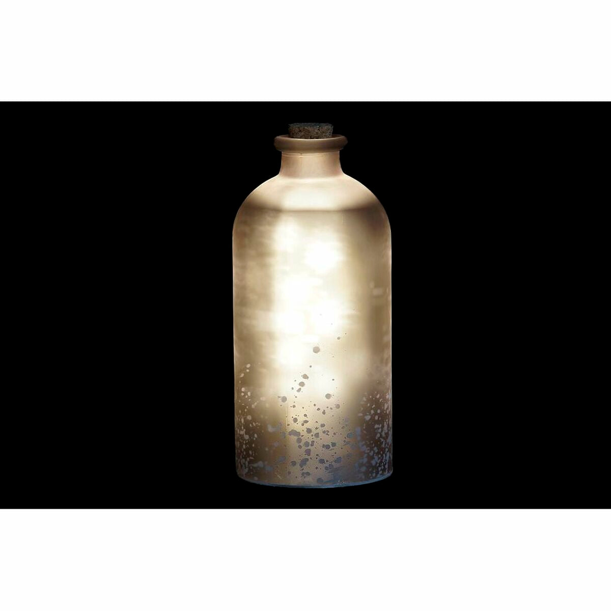 Lighting decoration DKD Home Decor Christmas Brown White (11 x 11 x 25 cm) (2 Units)-1