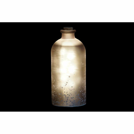 Lighting decoration DKD Home Decor Christmas Brown White (11 x 11 x 25 cm) (2 Units)-1