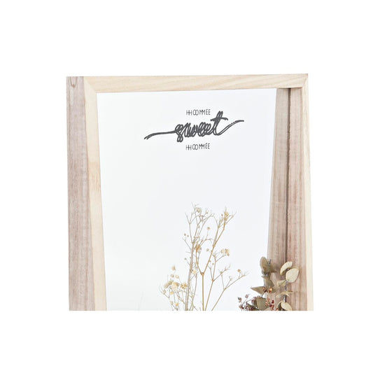 Wall mirror DKD Home Decor White Natural Cottage 30 x 4 x 40 cm (2 Units) (2 Pieces)-1