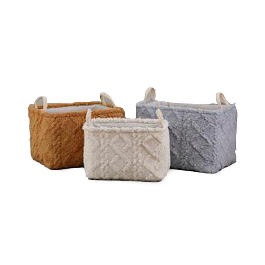 Basket set DKD Home Decor 42 x 32 x 27 cm-0