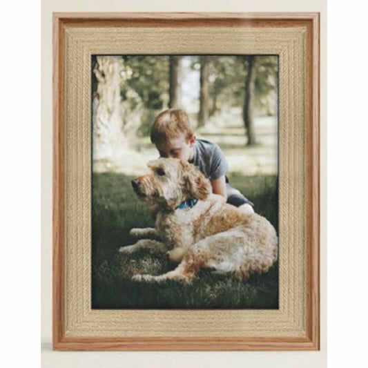Photo frame DKD Home Decor Natural Wood Plastic MDF Wood 26,5 x 2 x 32 cm-0