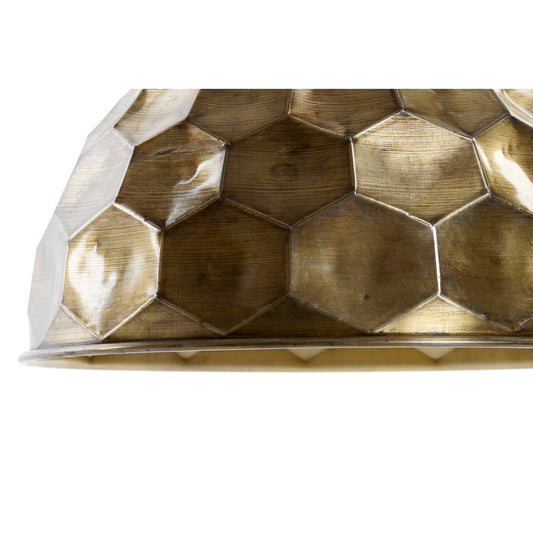 Ceiling Light DKD Home Decor Golden Wood Metal 50 W 39 x 39 x 34 cm-1