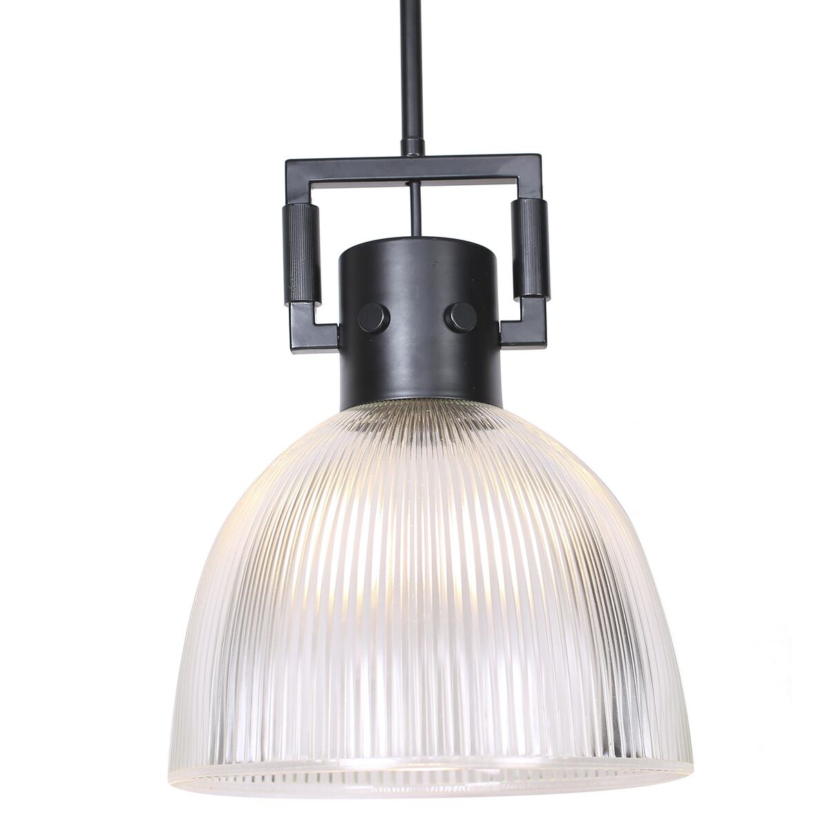 Ceiling Light DKD Home Decor Black Silver Metal Crystal 25,4 x 25,4 x 35,5 cm (2 Units)-3