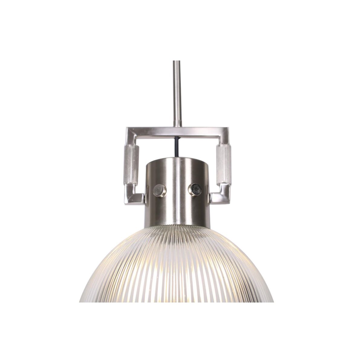 Ceiling Light DKD Home Decor Black Silver Metal Crystal 25,4 x 25,4 x 35,5 cm (2 Units)-2
