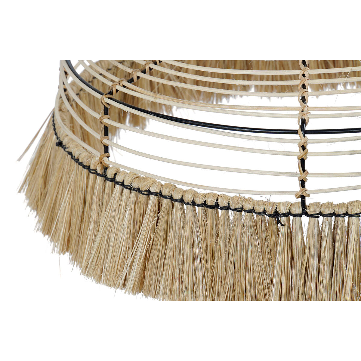Ceiling Light DKD Home Decor Natural Metal 40 W Jute (45 x 45 x 36 cm)-3