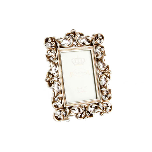 Photo frame DKD Home Decor 18 x 2 x 25 cm Golden Resin Shabby Chic-0