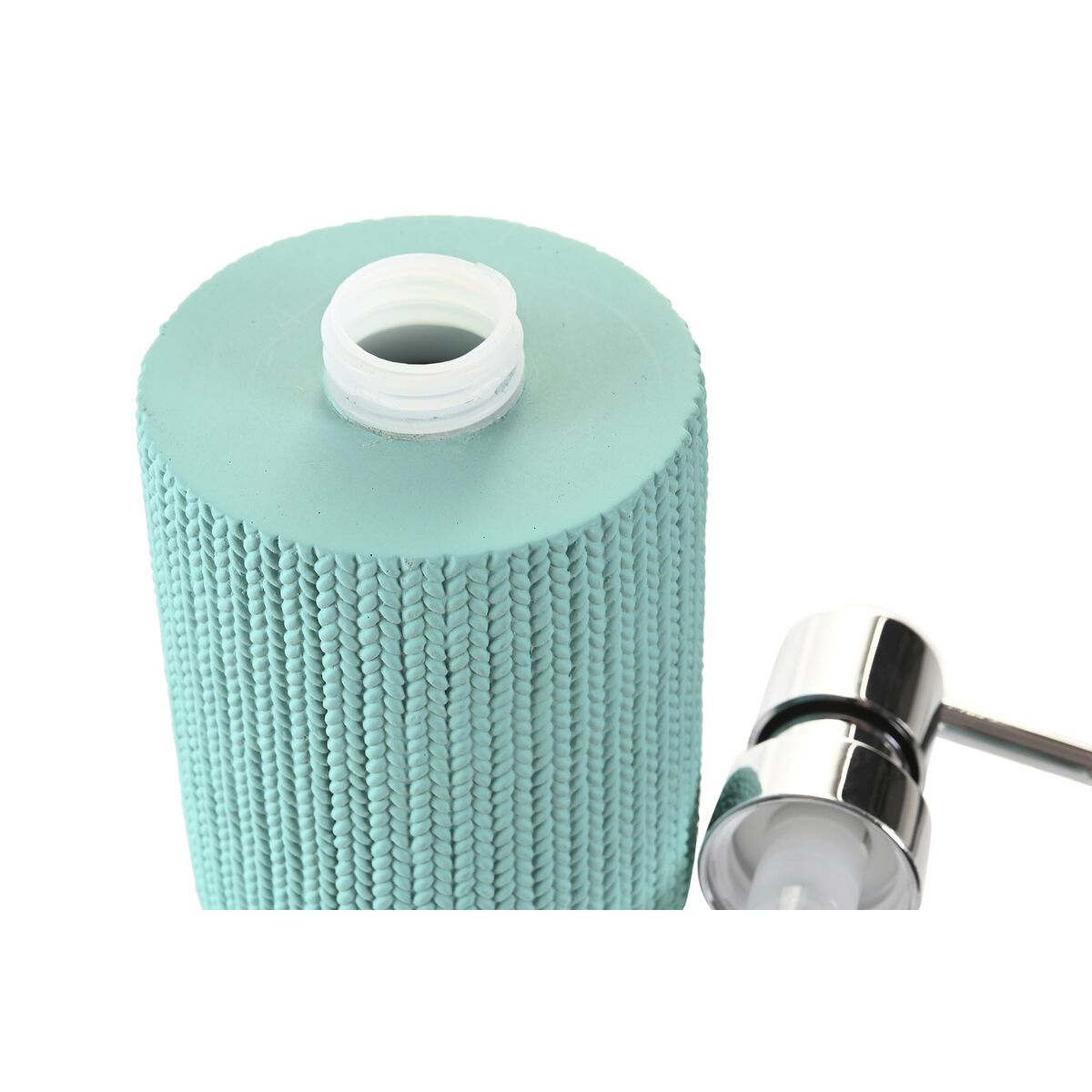 Soap Dispenser DKD Home Decor Cement Mint Green polypropylene-1