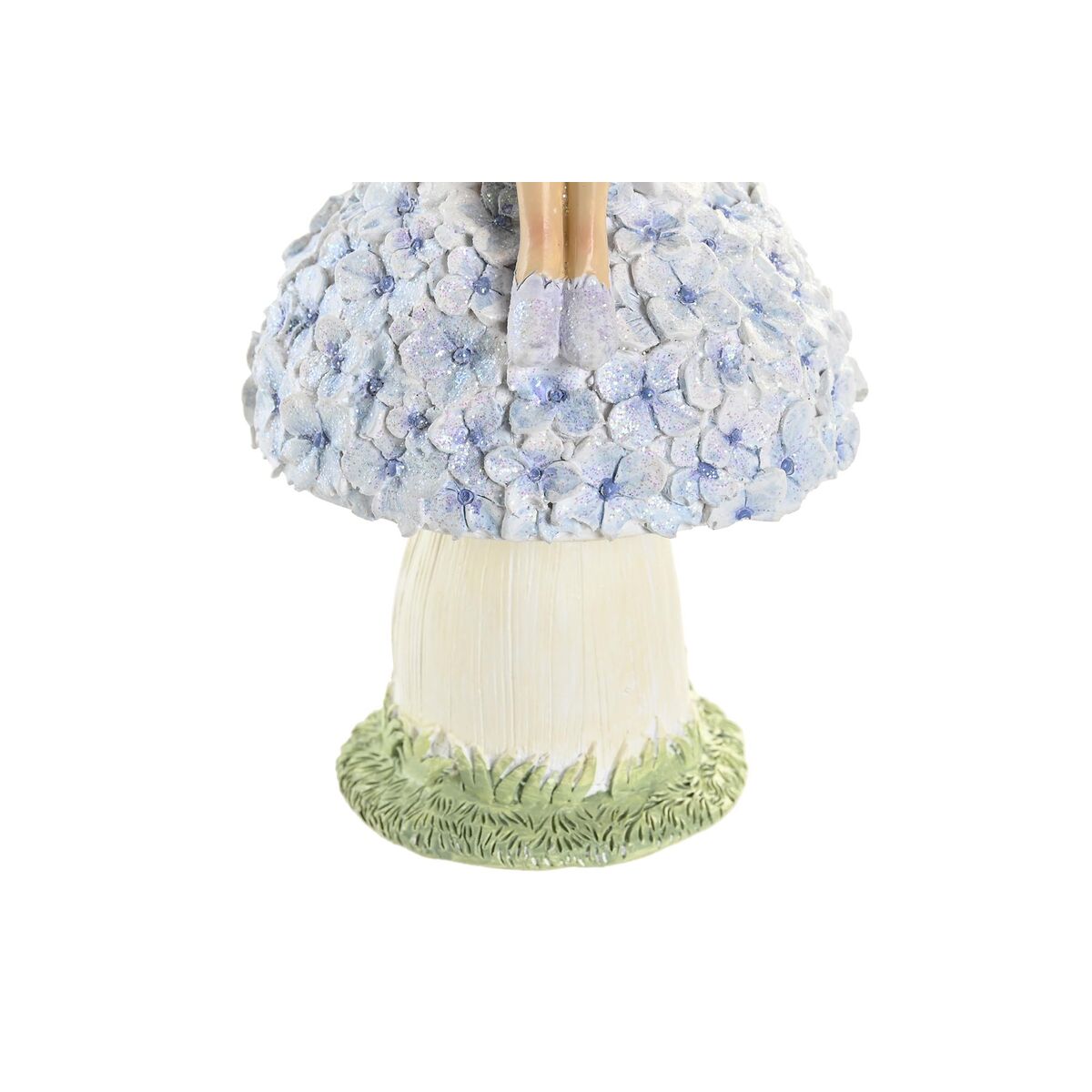 Decorative Figure DKD Home Decor Blue Pink Lilac Fairy 9,5 x 8 x 17 cm (3 Pieces)-1