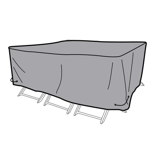 Protective Case DKD Home Decor Table Black Aluminium Dark grey (200 x 130 x 60 cm)-0