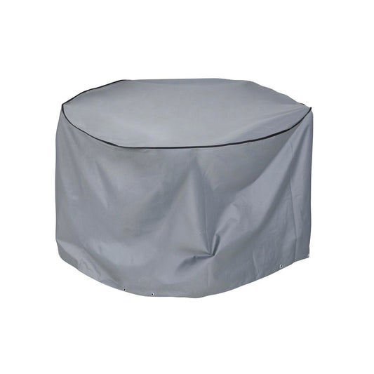 Protective Case DKD Home Decor Table Black Aluminium Dark grey (132 x 132 x 75 cm)-1
