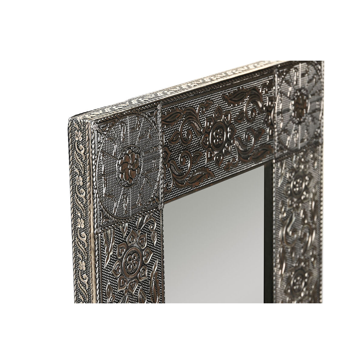 Photo frame DKD Home Decor 20 x 1 x 25 cm Champagne Wood Aluminium Indian Man-2
