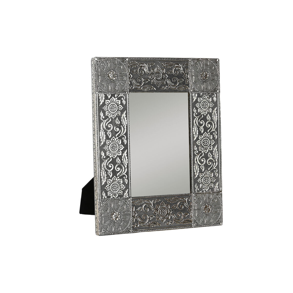 Photo frame DKD Home Decor 20 x 1 x 25 cm Champagne Wood Aluminium Indian Man-0